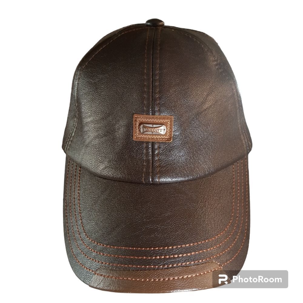 Jamont Brown Vegan Leather Simply Wild Baseball Cap